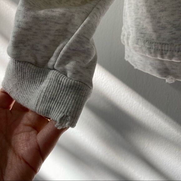 Honey Punch Varsity Distressed Sweatshirt size S - Picture 5 of 10